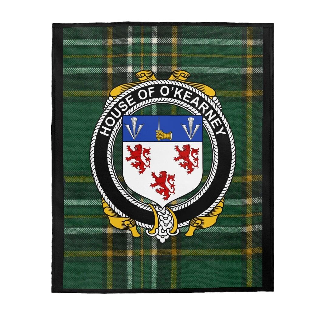House Of O'Kearney Irish Tartan Blanket