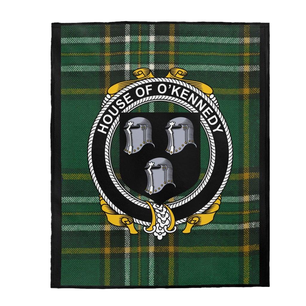 House Of O'Kennedy Irish Tartan Blanket