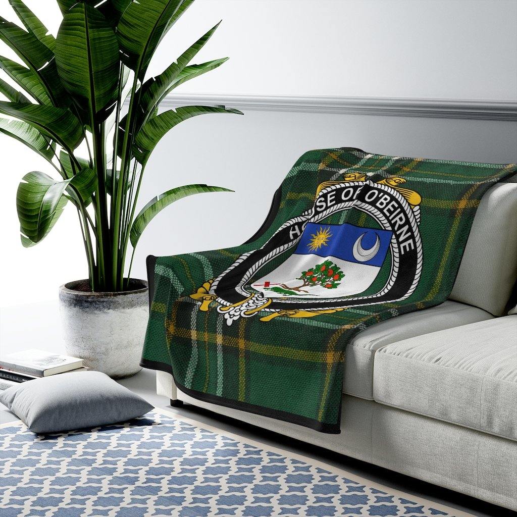 House Of OBierne Irish Tartan Blanket