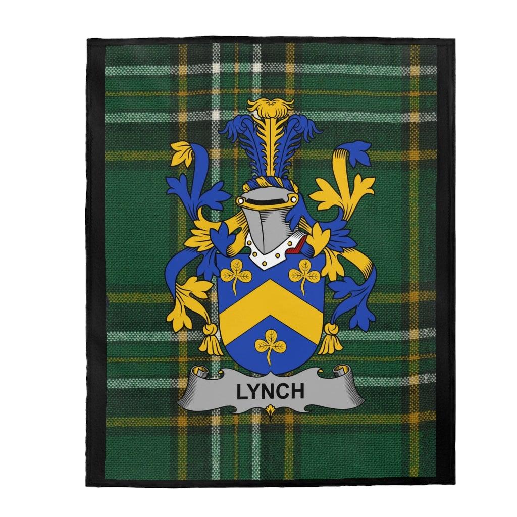 Lynch Coat Of Arms Irish Blanket