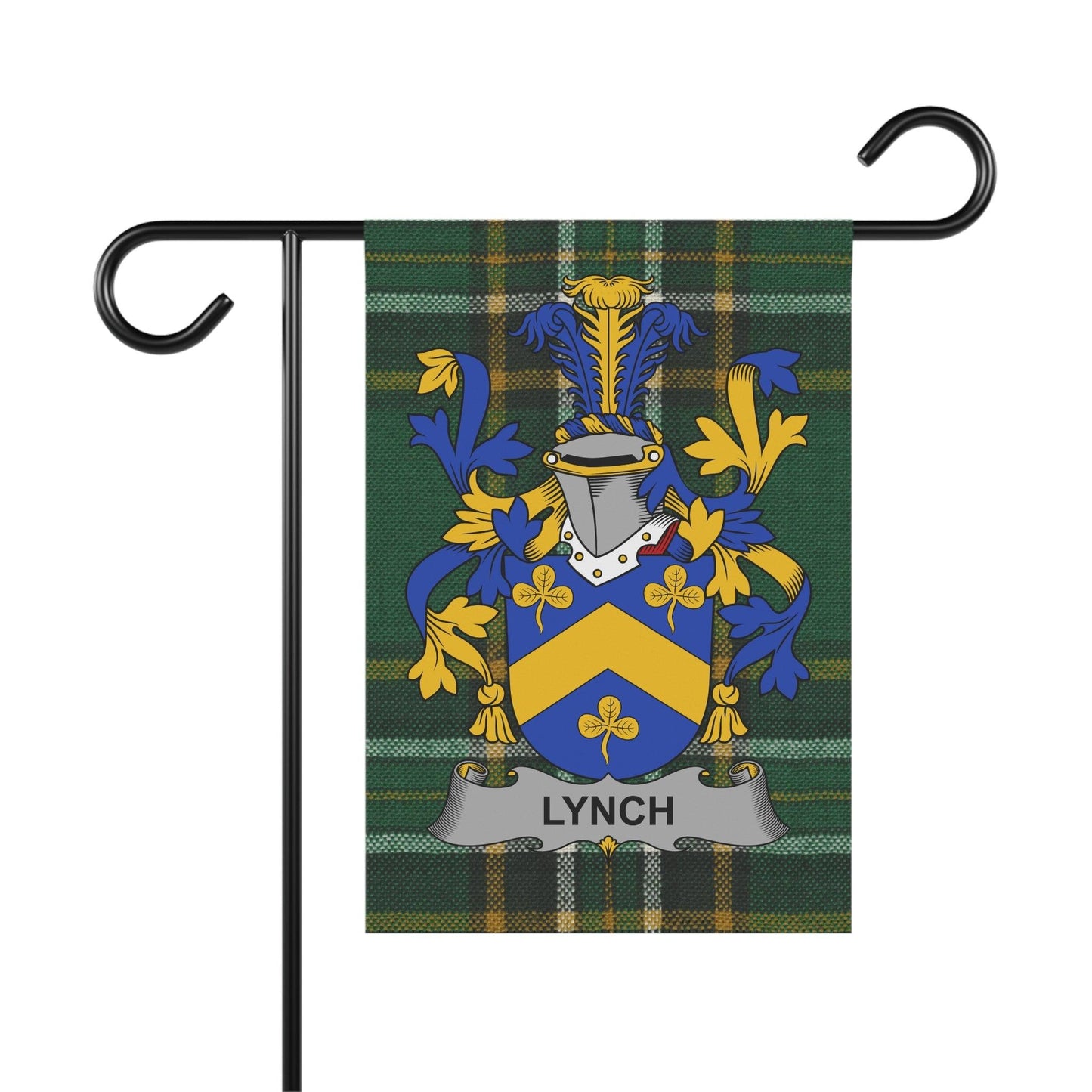 Lynch Coat Of Arms Irish Garden Flag