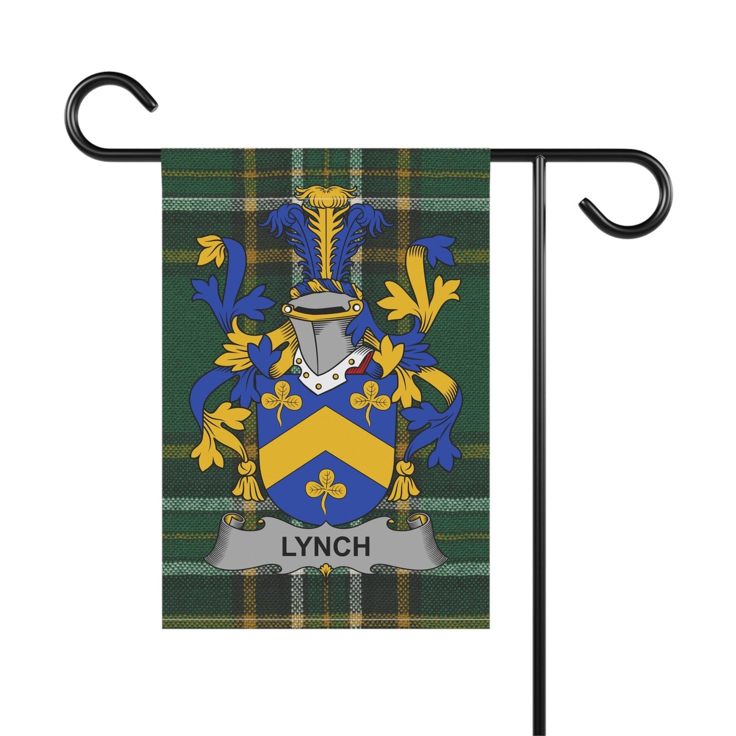 Lynch Coat Of Arms Irish Garden Flag