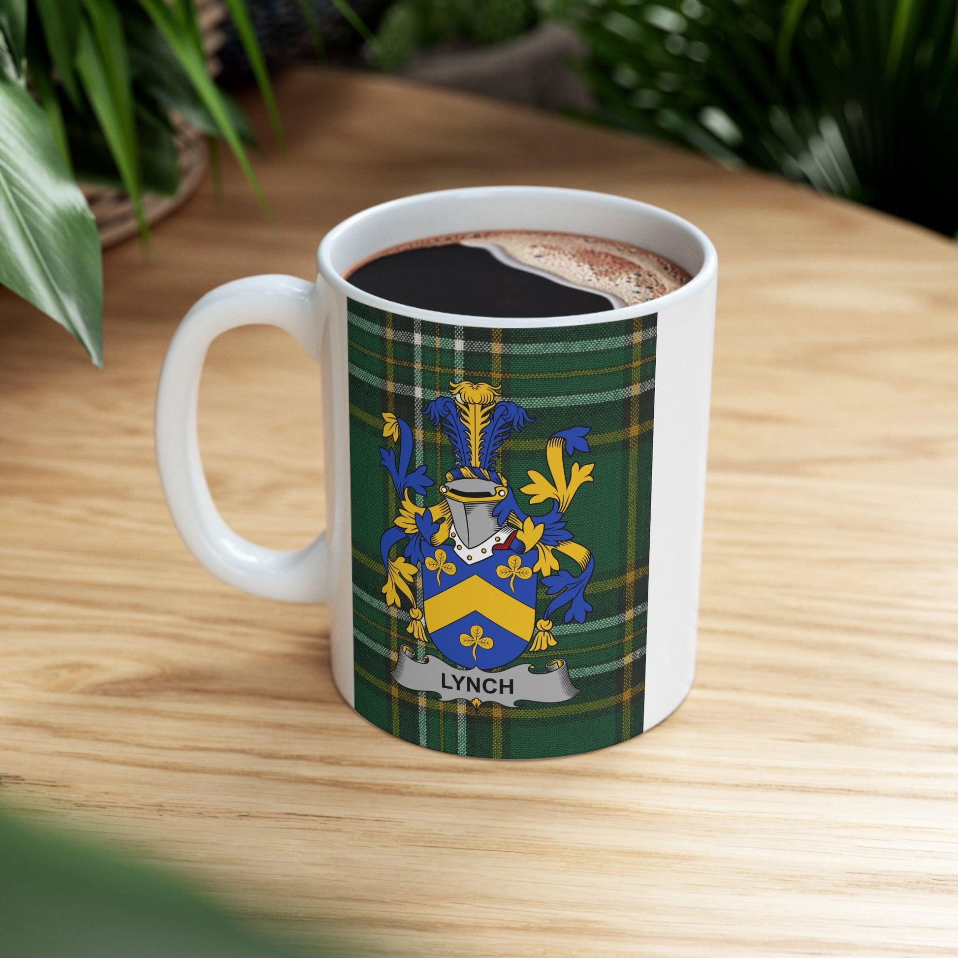Lynch Coat Of Arms Irish Mug