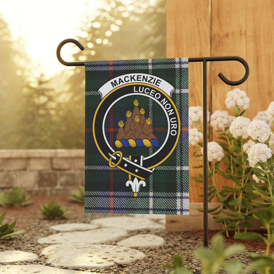 Mackenzie Clan Scottish Tartan Garden Flag