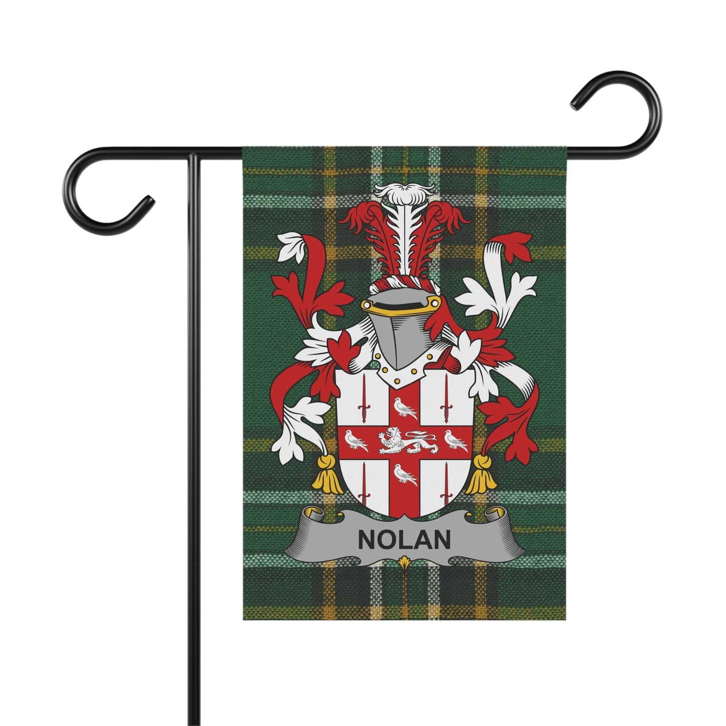 Nolan Coat Of Arms Irish Garden Flag