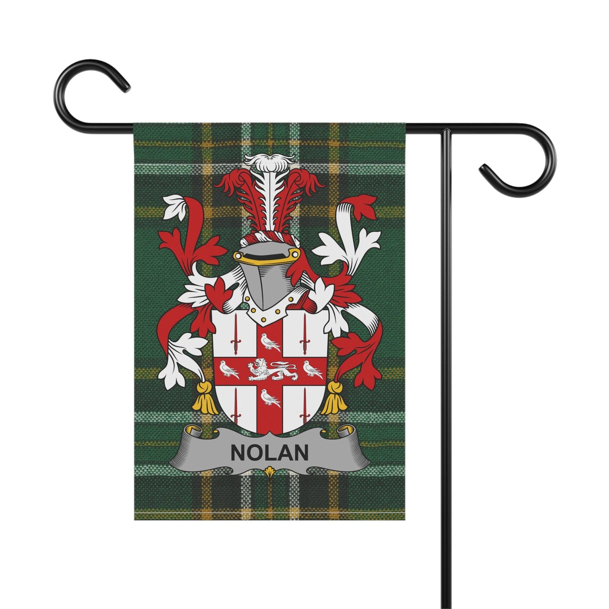 Nolan Coat Of Arms Irish Garden Flag