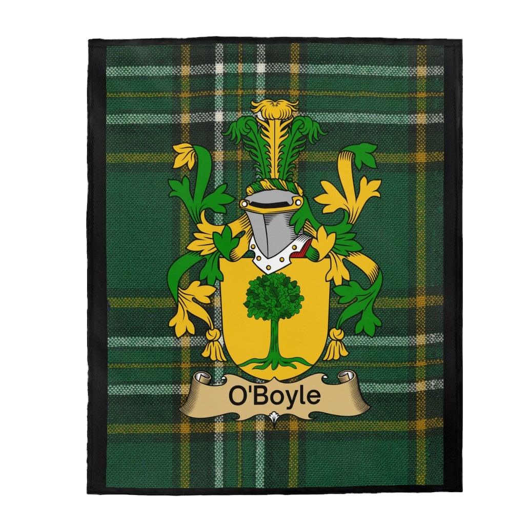 O'Boyle Coat Of Arms Irish Blanket
