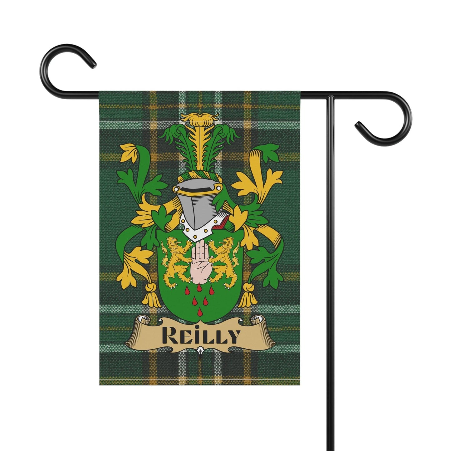 Reilly Coat Of Arms Irish Garden Flag