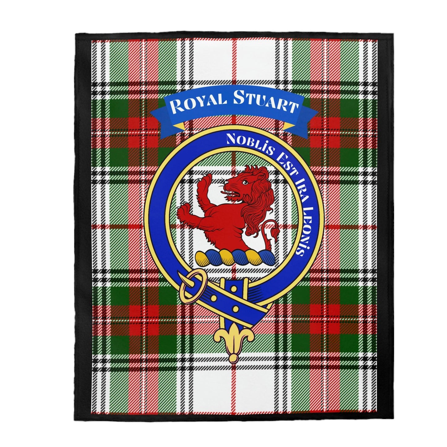 Royal Stuart Scottish Tartan Blanket